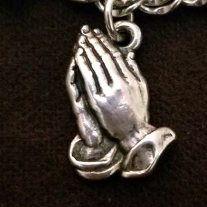 RESERVED James Avery Praying Hands for Julissa
